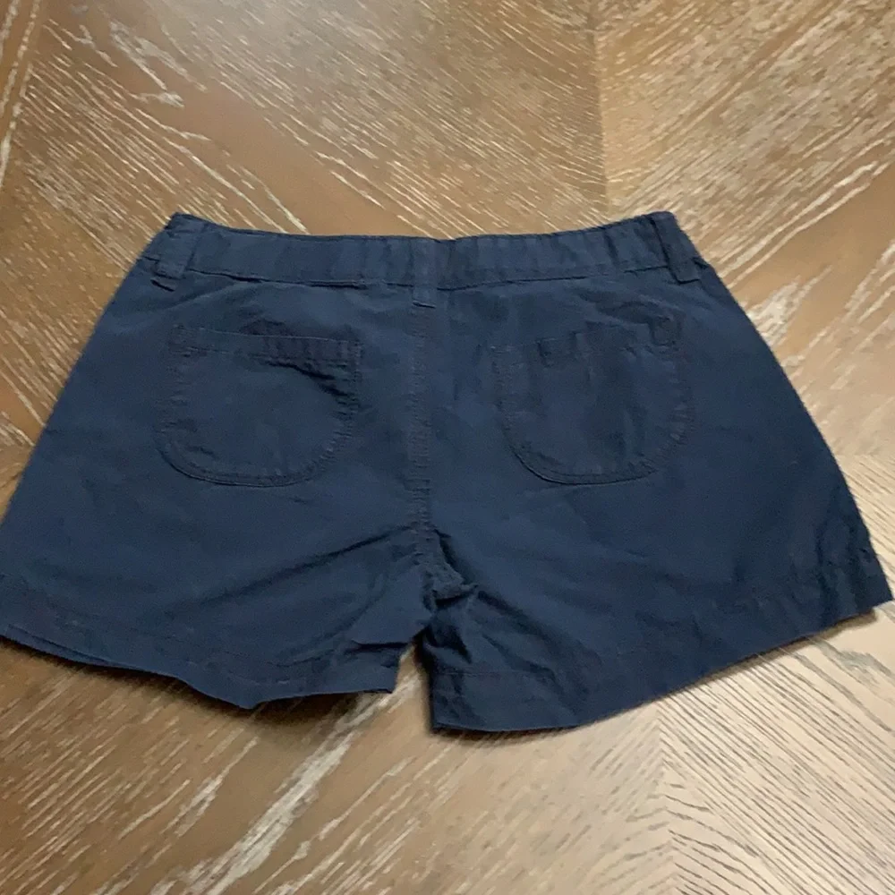Old Navy 3” navy cotton shorts Size 10